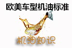 欧美车型机油标准