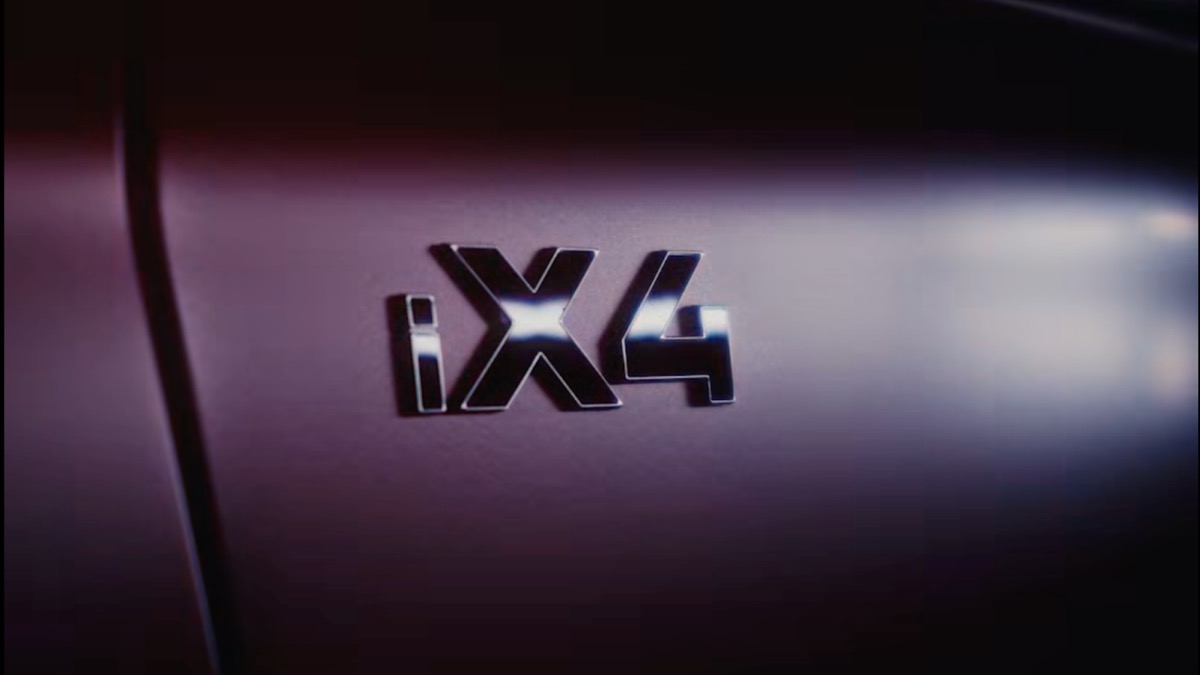 官宣确认!宝马iX4定名新世代第三款车,周四首发、续航或超800公里