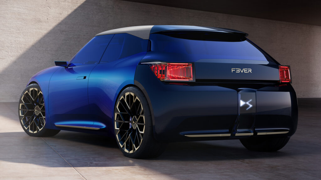 DS F3VER概念车车尾