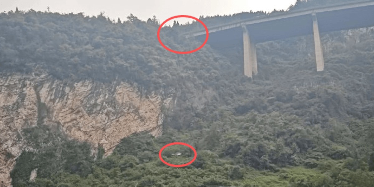 垂直落差近百米!领克新能源车坠崖车主仅胸椎骨折,车门仍能正常打开