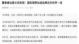 长安凯程最新任命：兰祥文升任副董事长