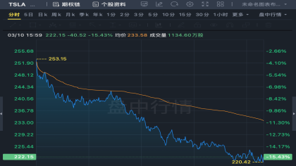 一夜蒸发万亿！特斯拉股价暴跌