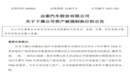 无法复工复产！众泰汽车发布公告