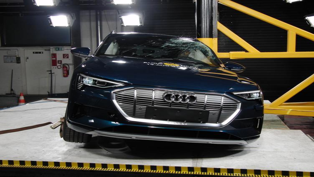 新能源车安全性如何？奥迪e-tron在 E-NCAP 碰撞测试中获五星评级