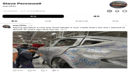 Model X正式停产：最后一辆车签满员工名字