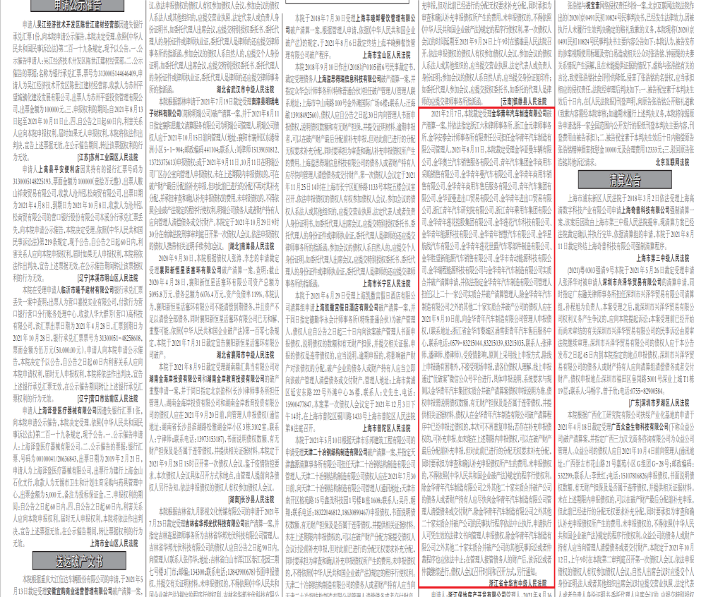水终究成不了油！这家车企21家相关企业破产清算