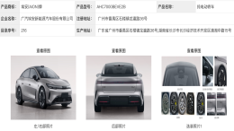 AION Ray7申报信息曝光