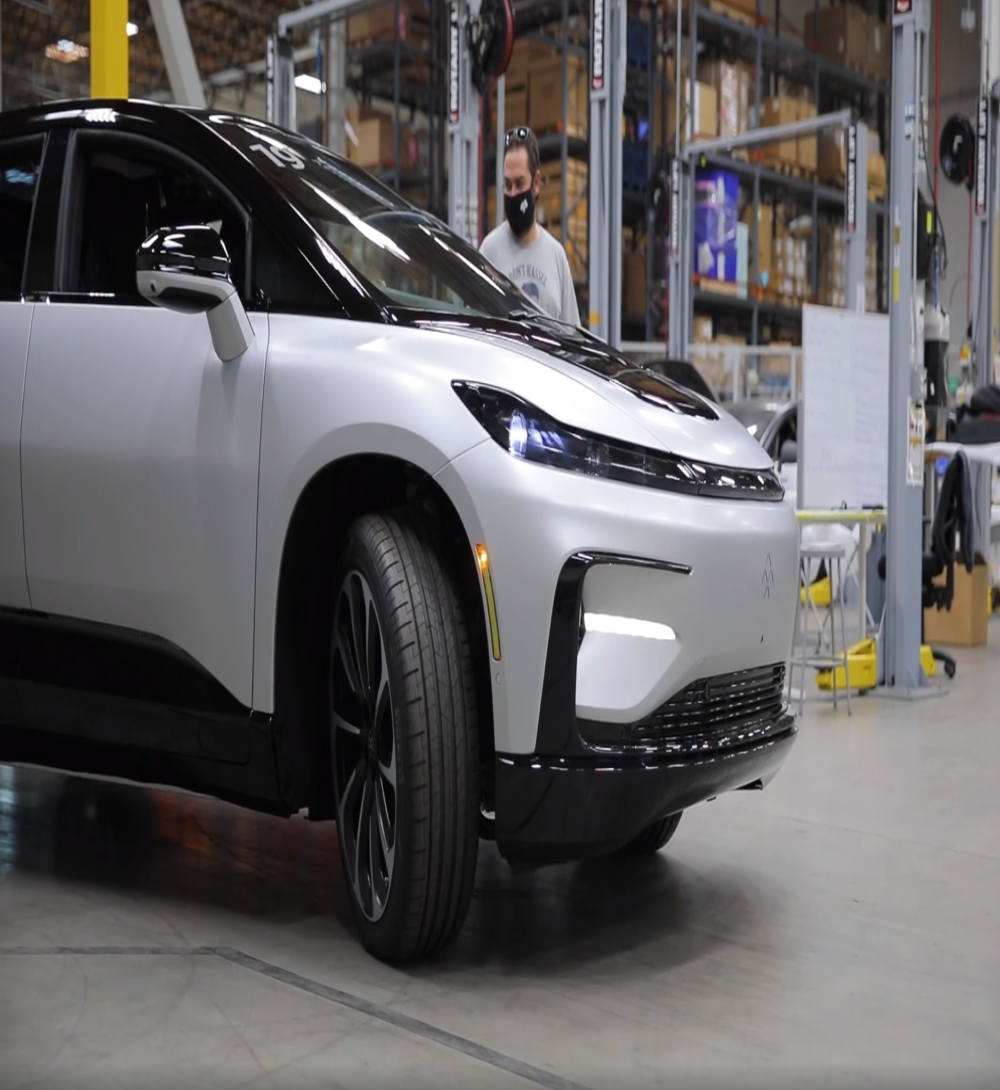 FF：又一辆预量产车制造完成，FF91量产计划继续推进