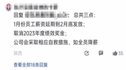 某造车新势力工资缓发高管降薪