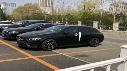 奔驰CLA猎装车型现身国内，将首次实现国内引进