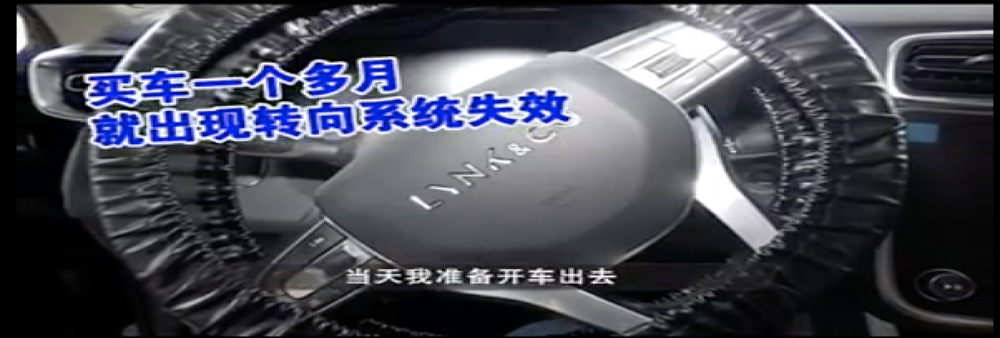 领克车主转向失灵，4S店：只是助力消失