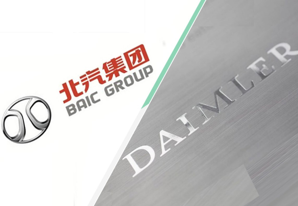 曝北汽将增持戴姆勒股份，或成为第一大股东