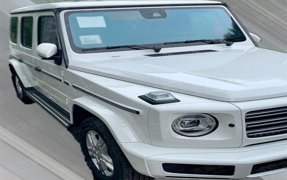 奔驰大G低功率车型实车谍照曝光，尾标“G 350"
