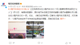 原长城总裁王凤英将出任小鹏汽车CEO？官方回应