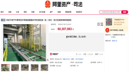 哪吒汽车南宁工厂设备首次司法拍卖流拍