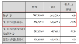 长安汽车半年亏损22.4亿元，合资品牌仅马自达盈利