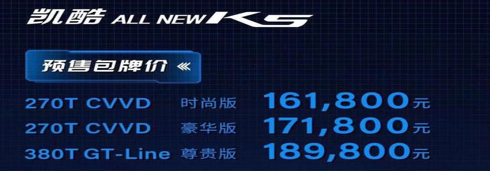 市场边缘化的自救？起亚全新一代K5综合优惠约13万起