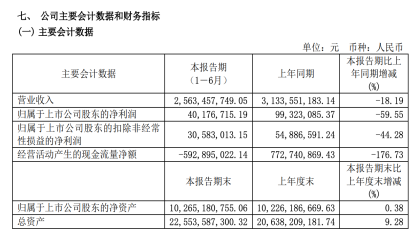 力帆科技净利润腰斩！