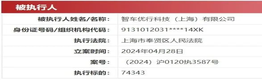 烧光百亿元！某车企被列为失信被执行人
