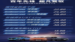 长安福特今晚3款新车型上市