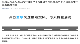 开年打虎！东风公司管理人员被查